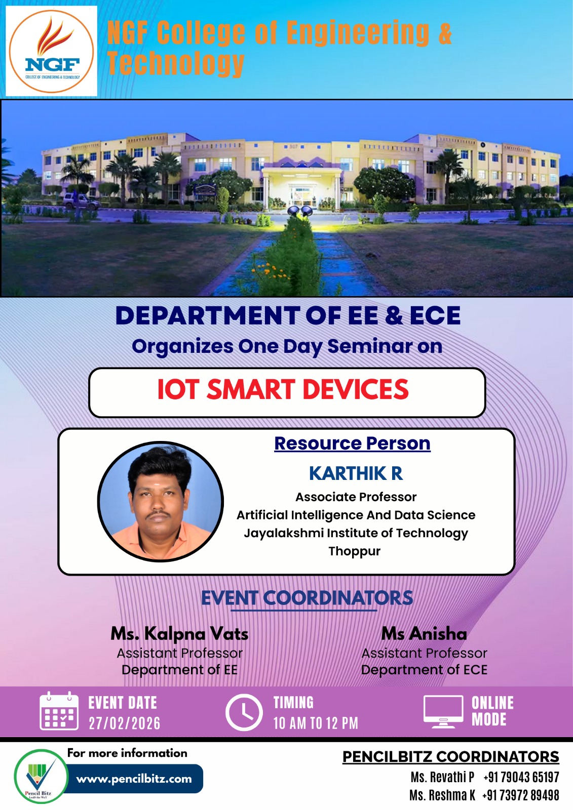 College Event Brochure
